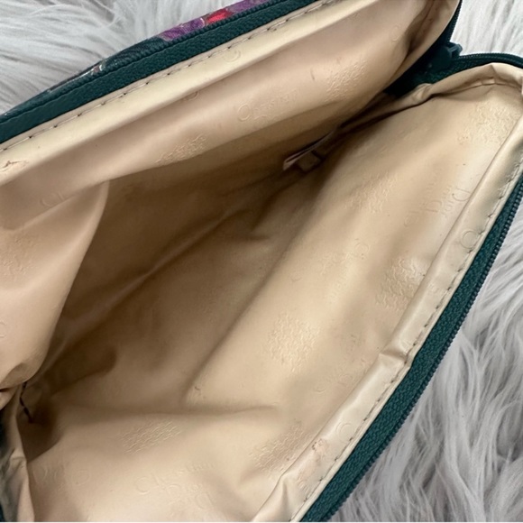 Christian Dior Vintage Floral Cosmetic Pouch Bag - Picture 14 of 15